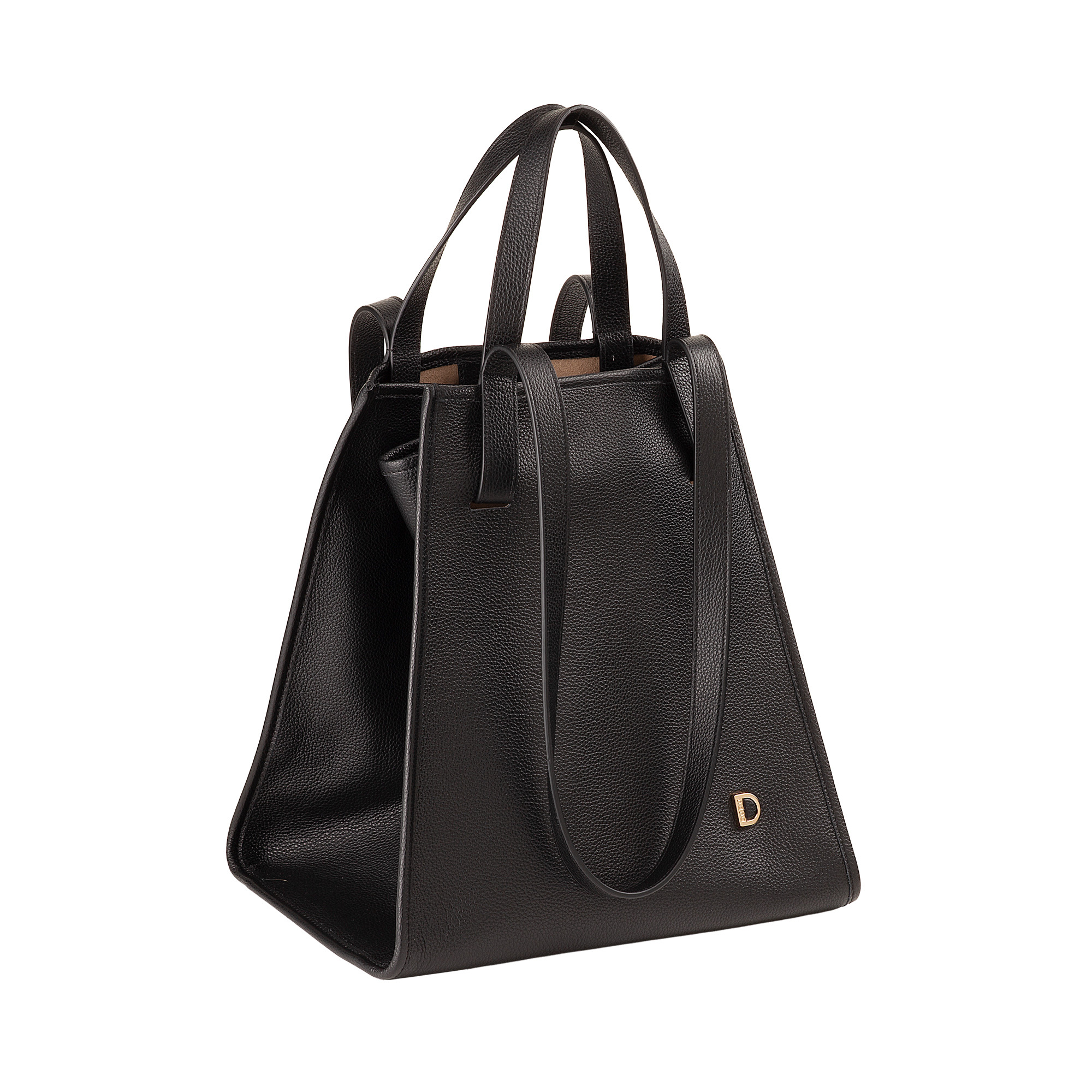 Dudu Leather bag Louise - 648-6137-01 Black