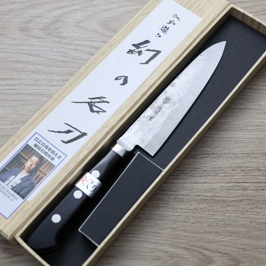 藤原照康 幻之名刀 蔬果130mm 白紙1號鋼