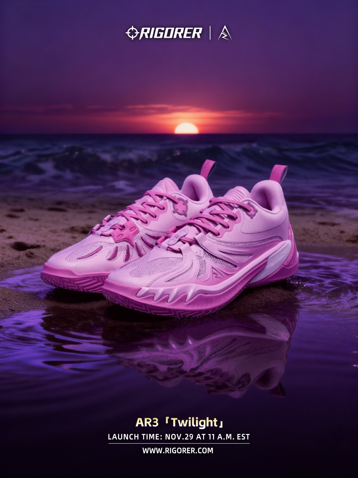 RIGORER AR3 Basketball Sneakers (Twilight) *附送 AUG.4 Austin Reaves 個人訓練及交流活動入場資格