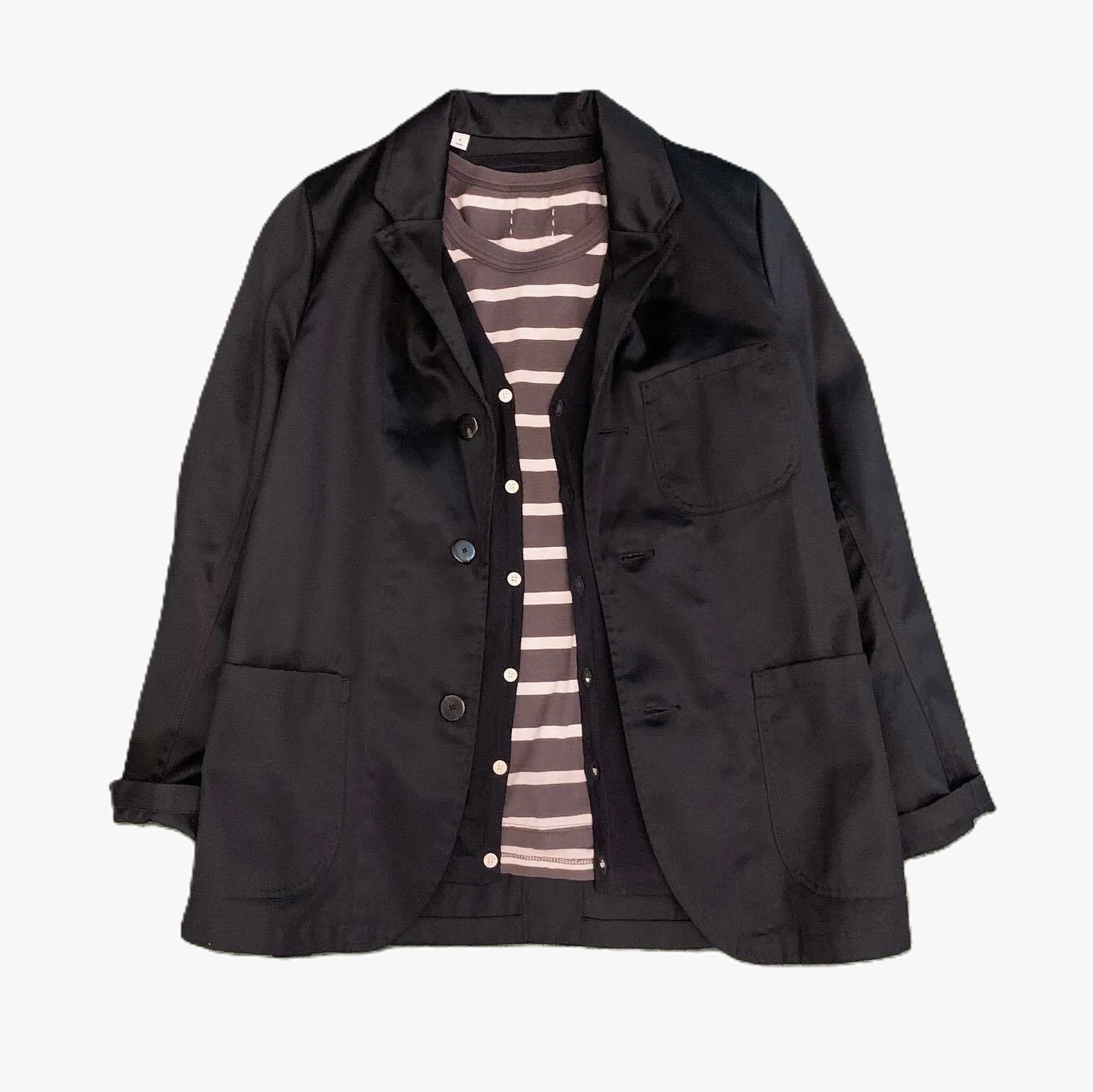 ON SALE : VISVIM ACADEMIA BLAZER COTTON TWILL - NAVY SIZE 3 *窄身剪裁TIGHT FIT - IN STOCK NOW (現貨發售中)
