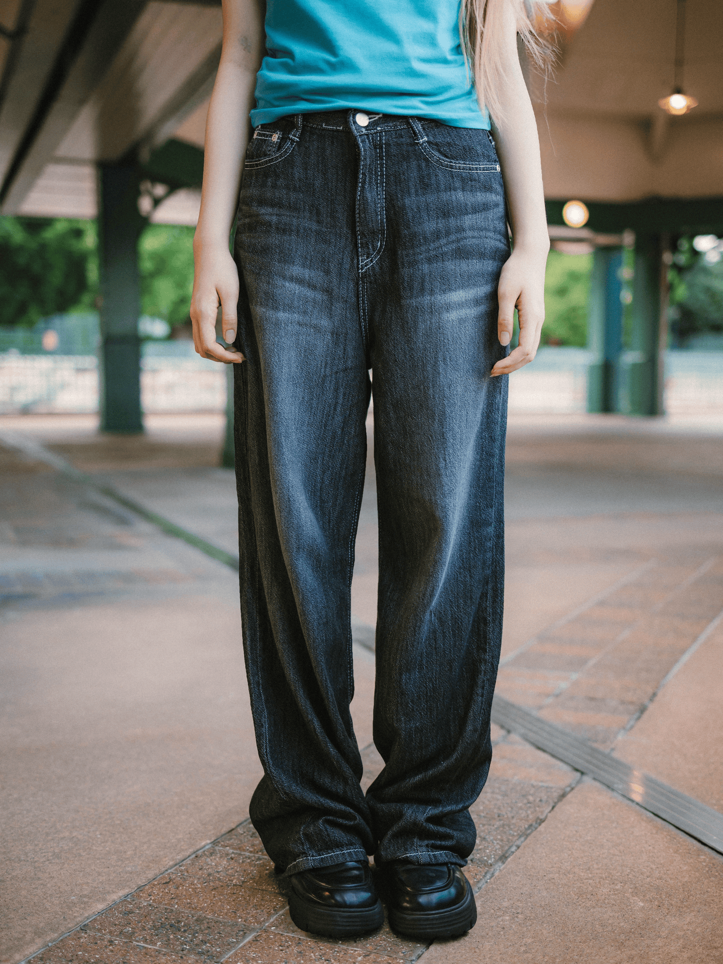 Cleanfit Washed Jeans