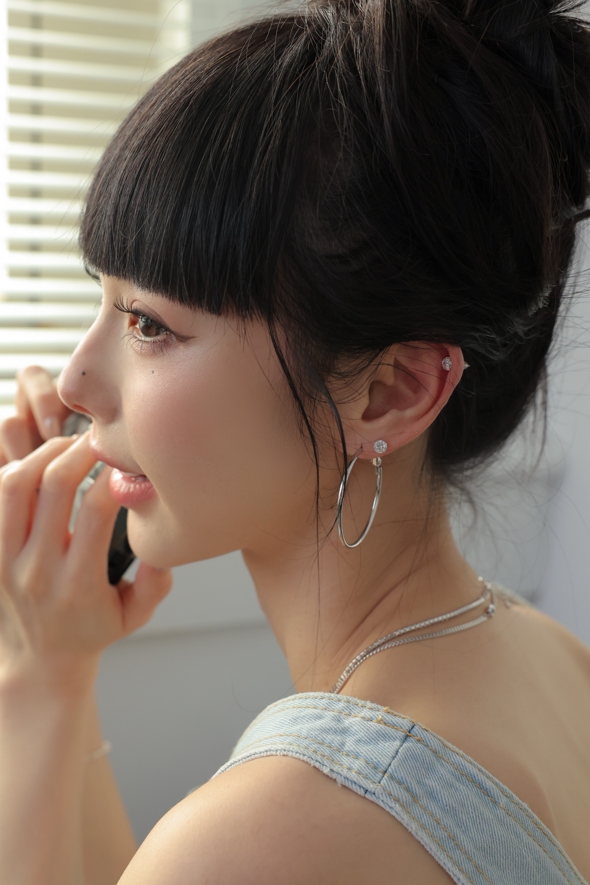 超划算日常百搭細圓圈耳環套組 HE90 #一組有四個不同大小