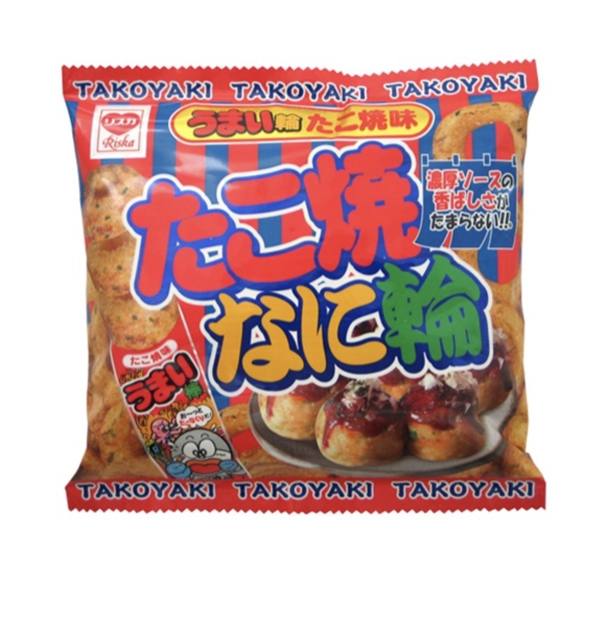 JP 特濃章魚燒風味美味棒圈圈 20g 0155 TK260716