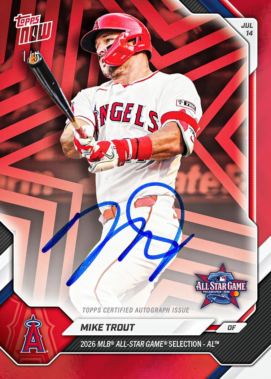 限時預購 2026 All-Star Game Set - MLB Topps NOW® - 19 Card Set 全明星卡組