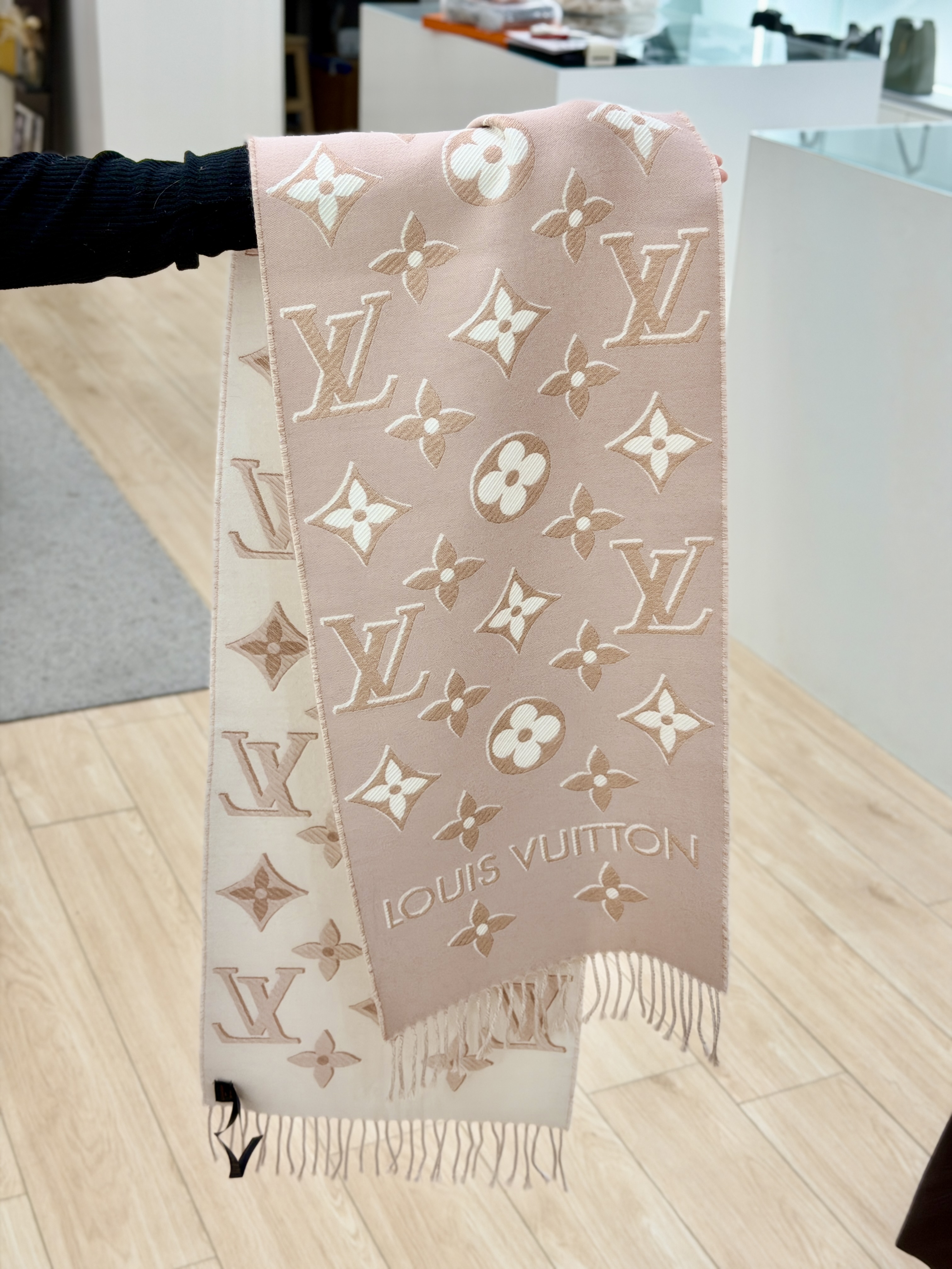 LOUIS VUITTON LV Essential Scarf M77854