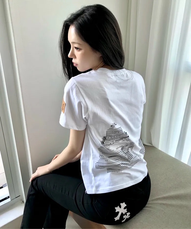 韓國限定🇰🇷 MUCENT X COIRIS MARINAE GLITCH BACK HALF T 故障風 寄居蟹 背後 圖案 皮革標誌 短袖 短T / 預購