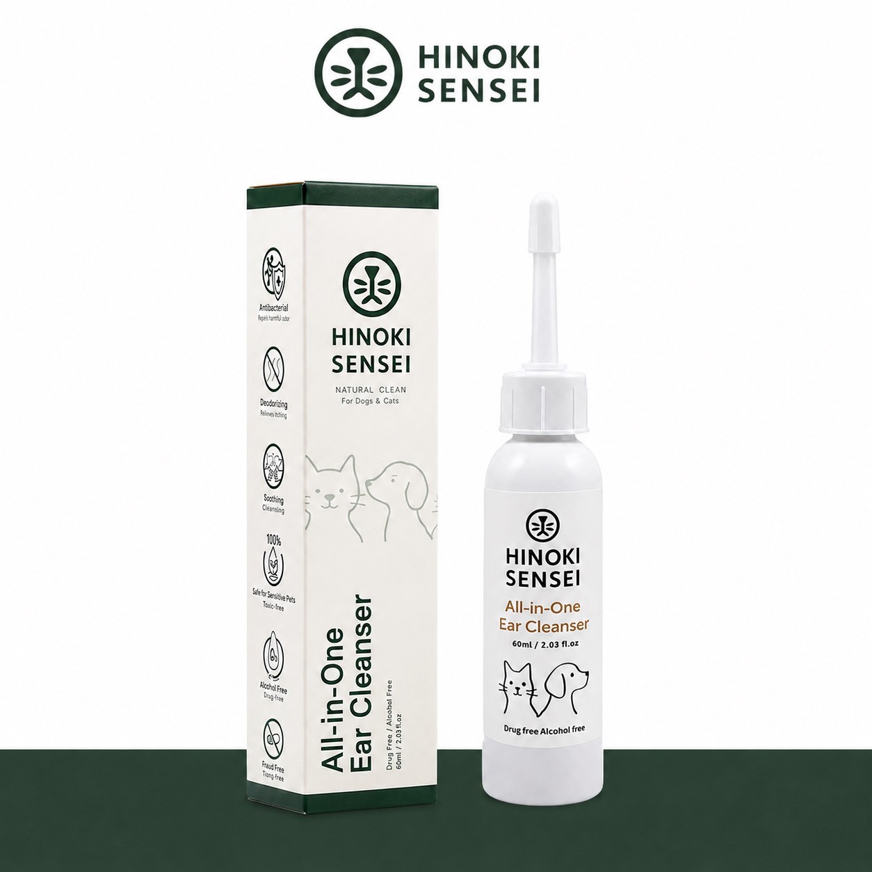 《新品上市｜限時體驗價  NT580》 All  in One 全效保養潔耳液 60ml