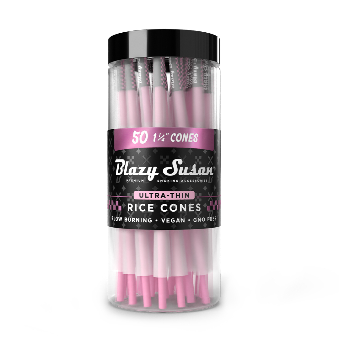 BLAZY SUSAN ULTRA THIN PRE ROLLED CONES - 1 1/4 - 50 COUNT