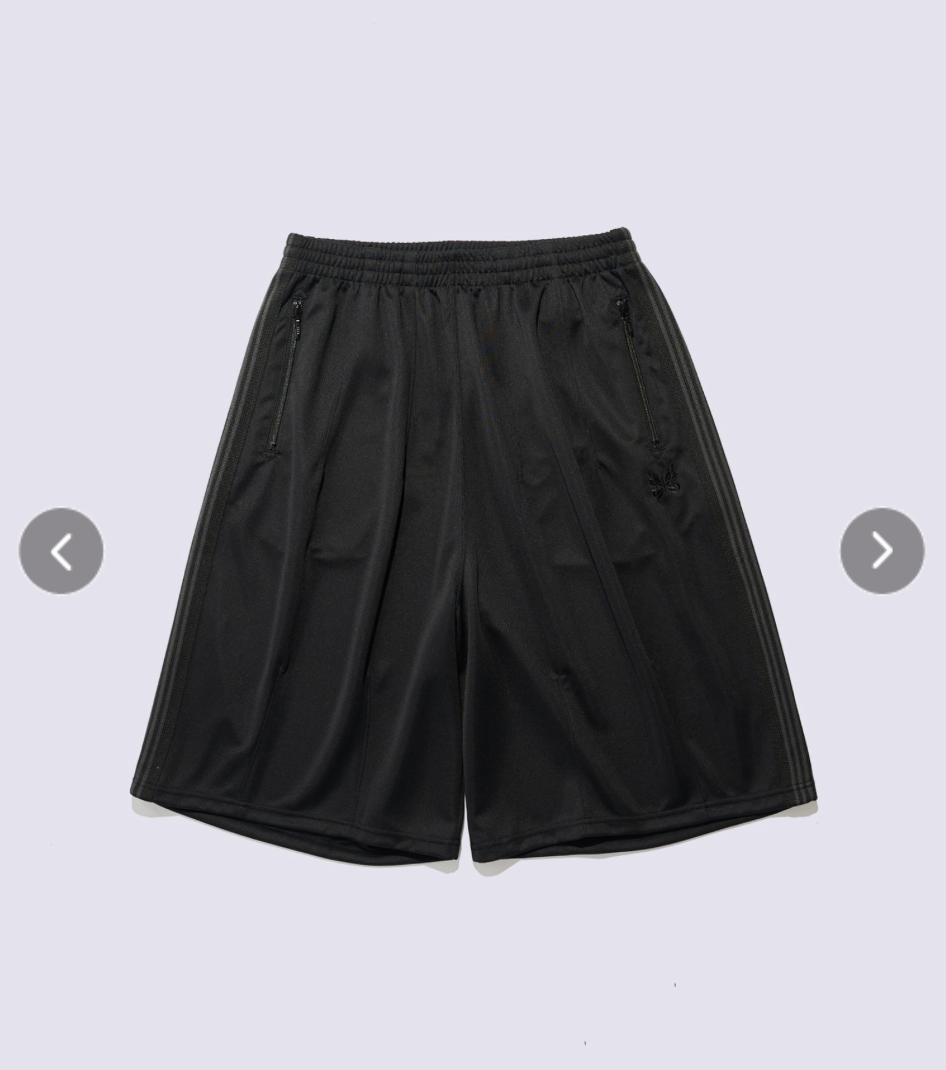 【STUDIOUS x NEEDLES 】0716發售別注 H.D. Track Short - Poly Mesh