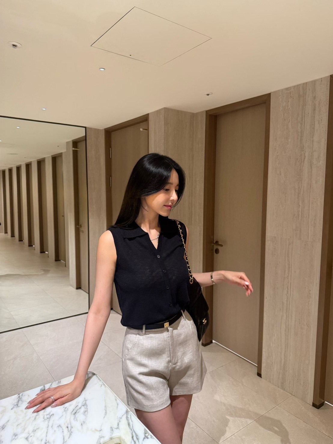 翻領開釦POLO背心