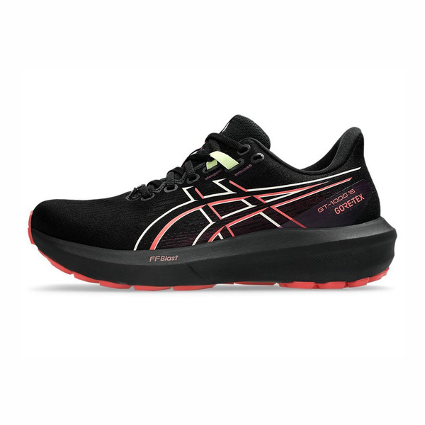 Asics 亞瑟士 GT-1000 15 GTX 1012B996-001 女 慢跑鞋 Gtx防水 支撐 緩震 黑紅