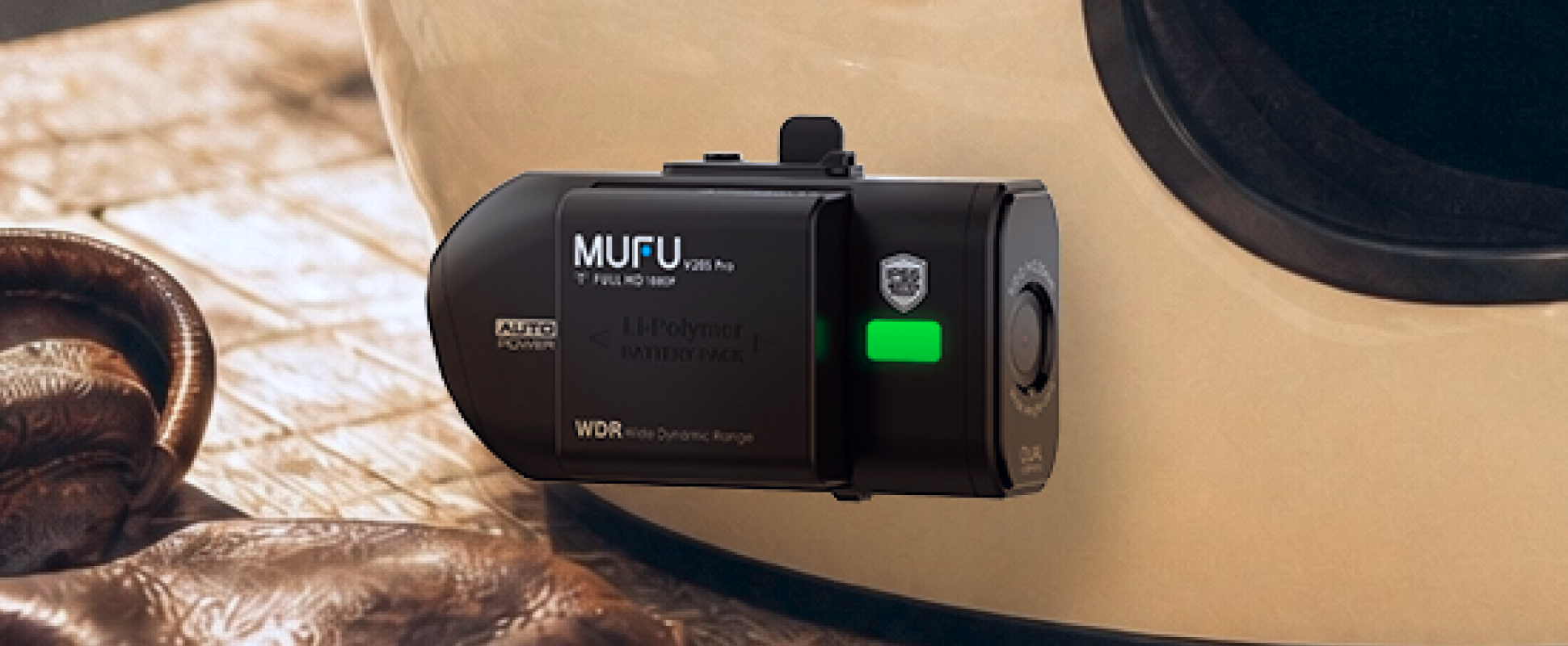 MUFU V20S Pro 長時間錄影機車行車記錄器