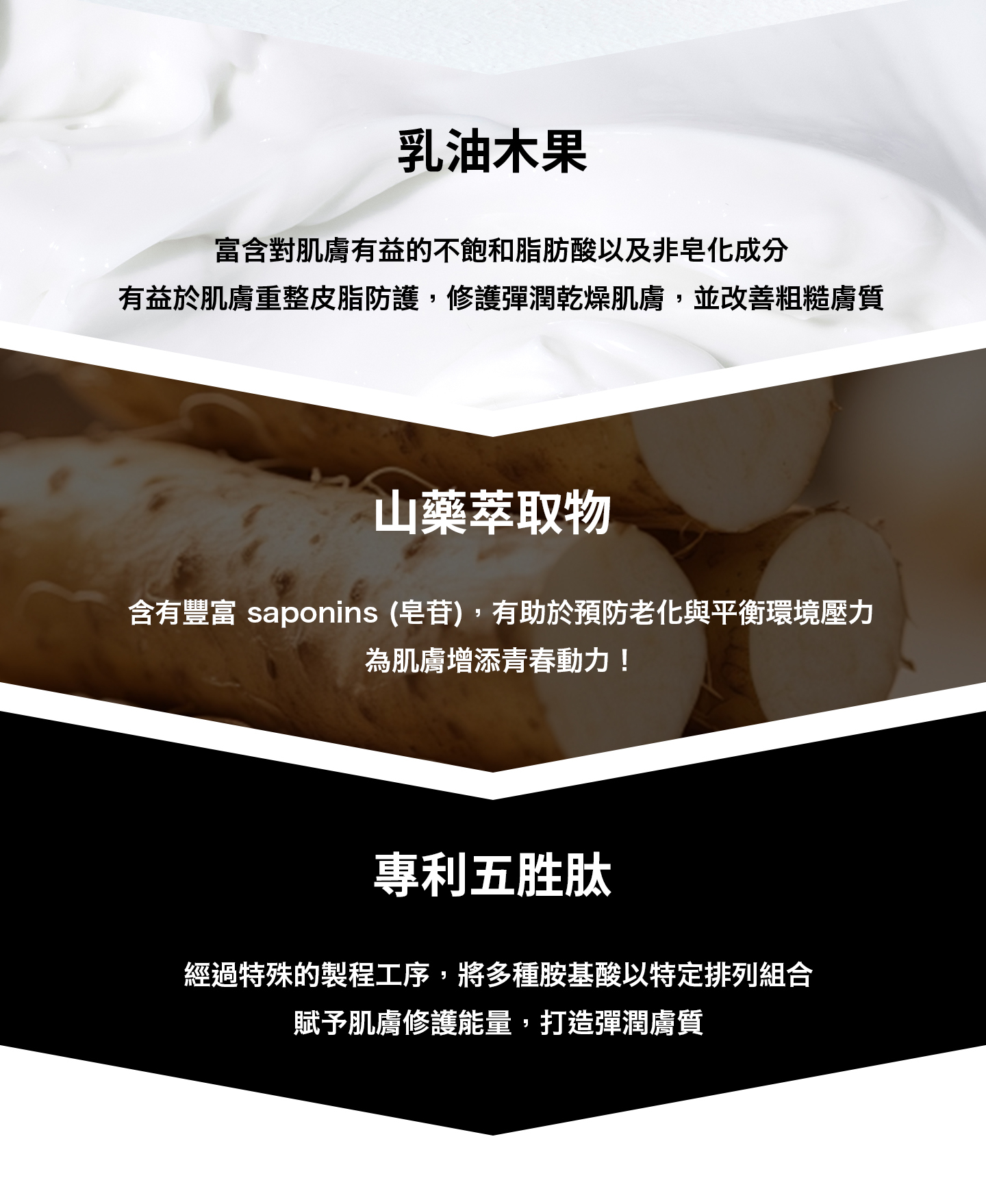 nomel 原生細緻潤膚霜 關鍵保濕修護成分圖解