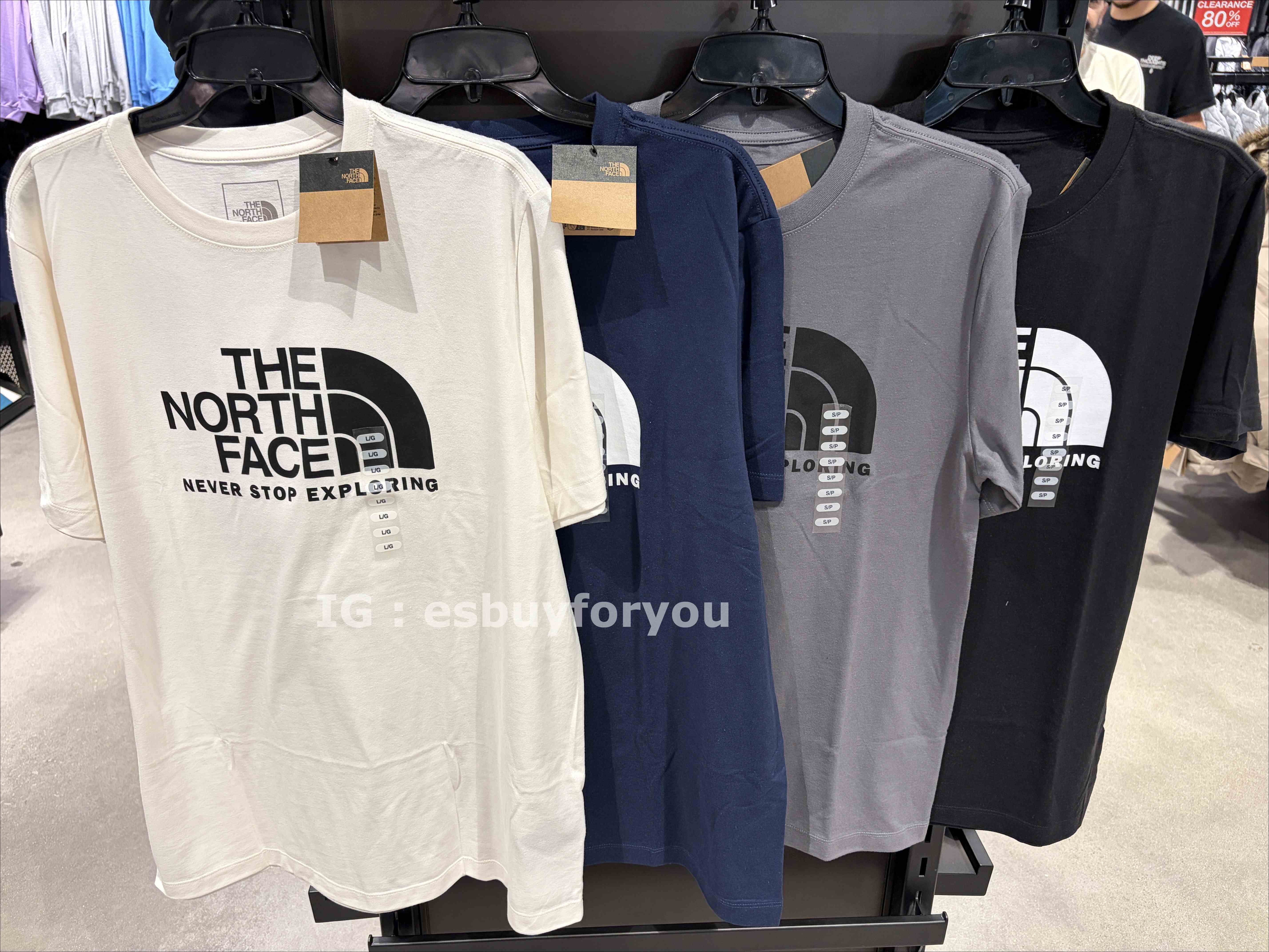 THE NORTH FACE 男大人 經典系列(26)Logo 短TEE (4色)