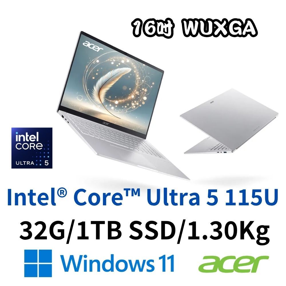 Acer wift Lite SFL16-52M-58U4
