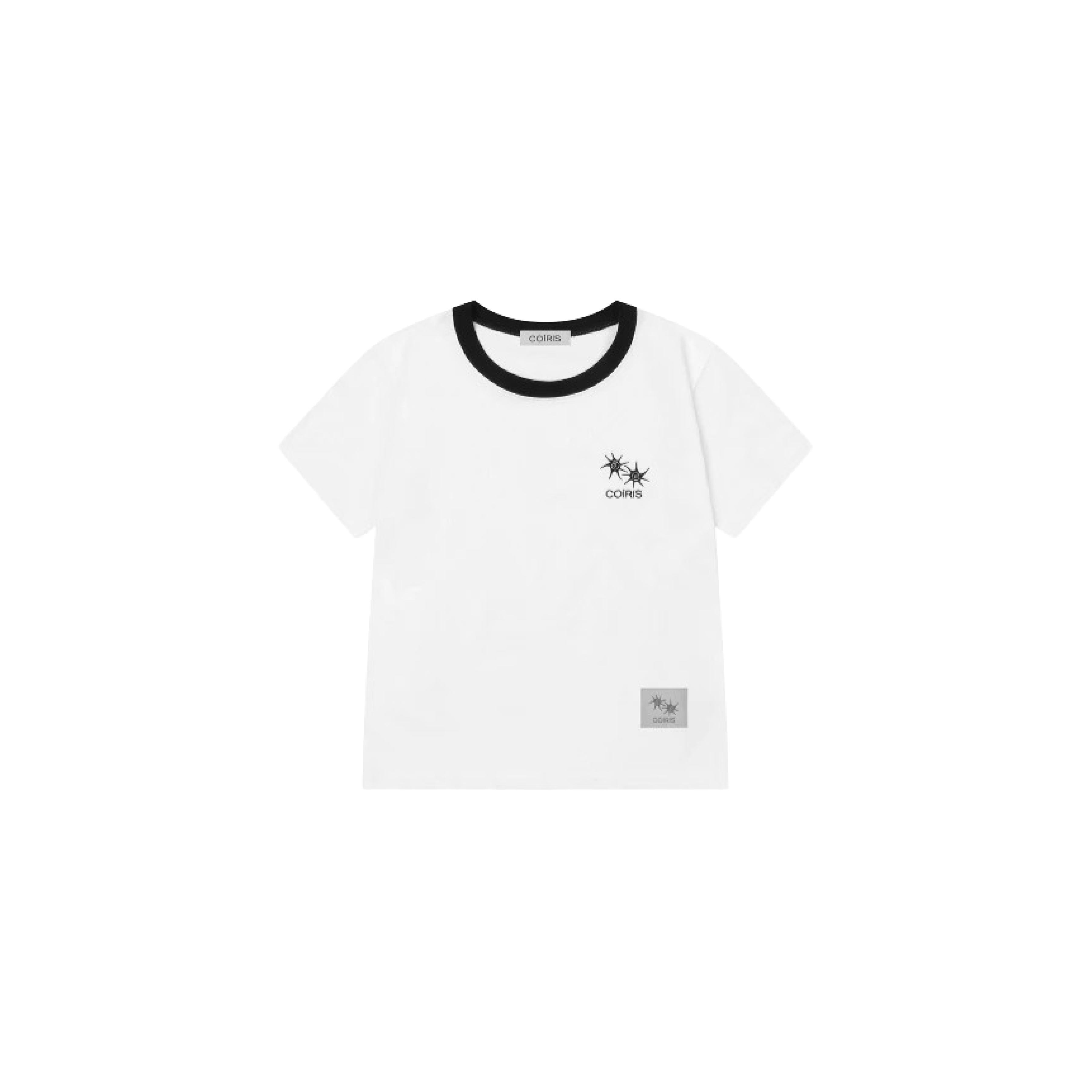 COIRIS Laura Small Logo Color Block Short Sleeve T 拼色 短T 短袖
