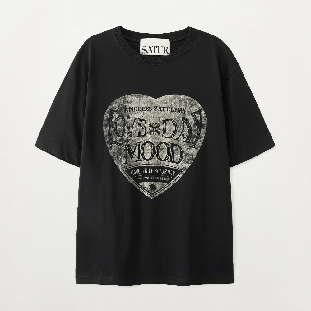 Satur｜SA262MTS11 Saturday Retro Mood Graphic T-Shirt [3 colors] S26