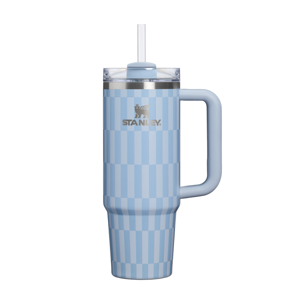 STANLEY 冒險系列 吸管隨手杯2.0 0.88L / 花磚藍