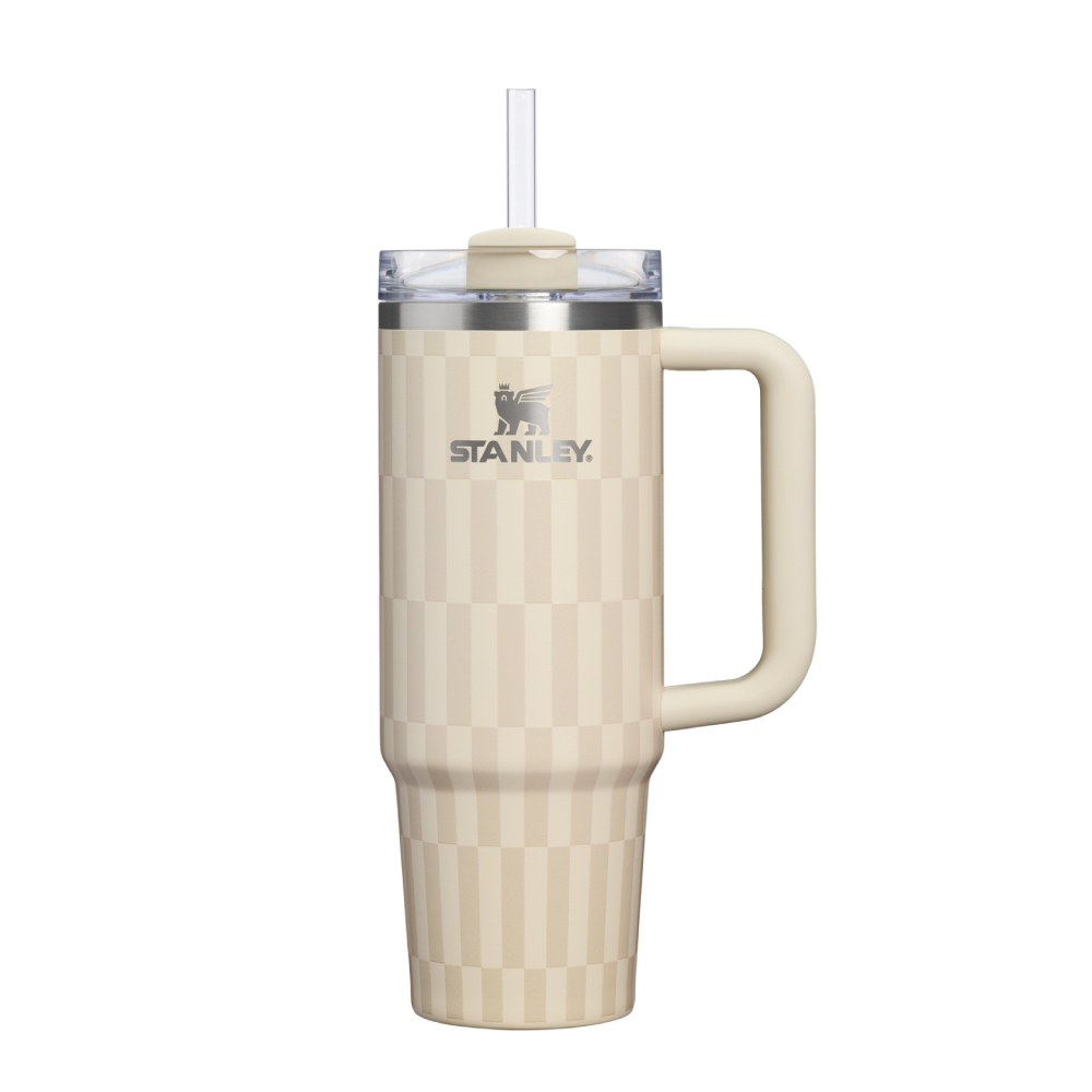 STANLEY 冒險系列 吸管隨手杯2.0 0.88L / 花磚白