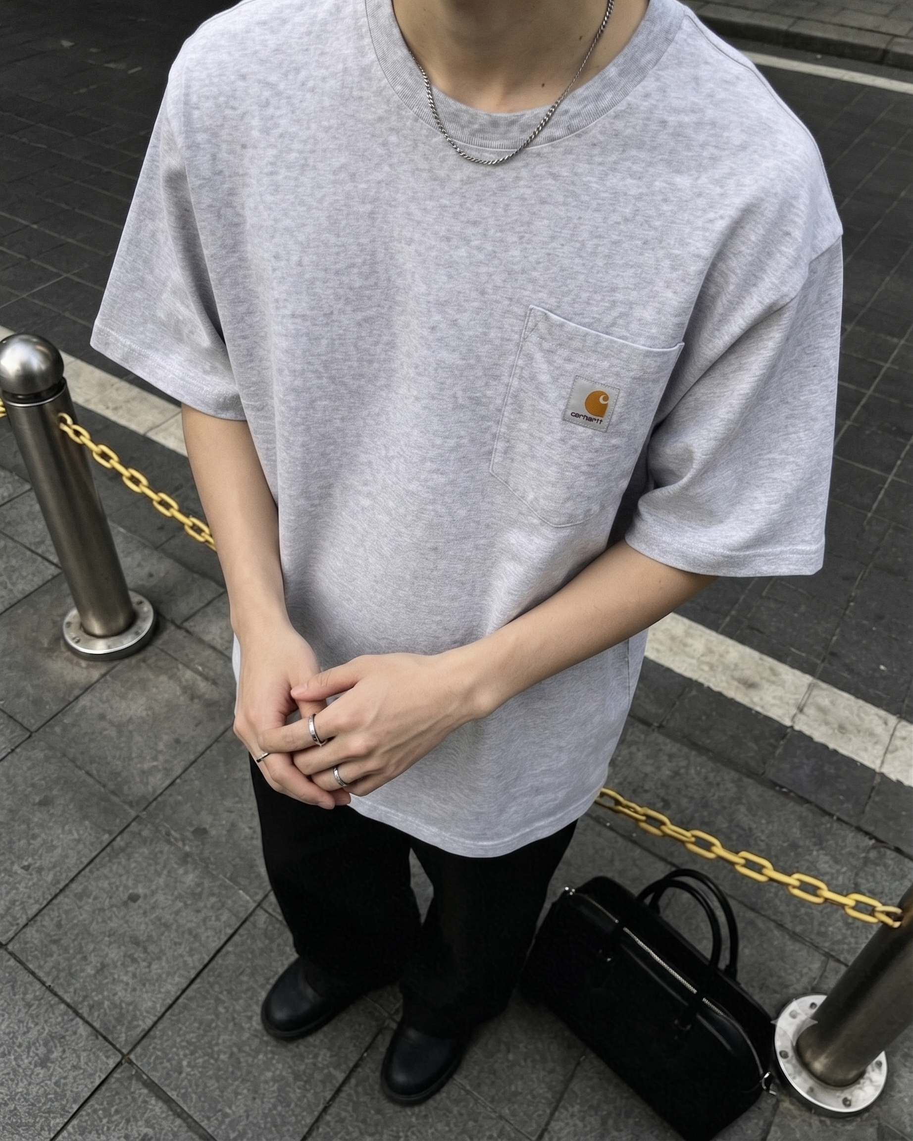 <折扣好划>Carhartt Workwear 日本限定 小Logo 圓領 重磅 口袋 短袖 短Tee 8色