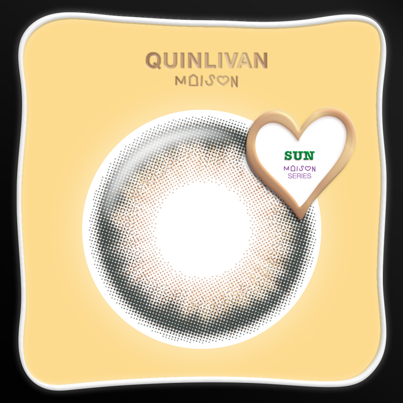 QUINLIVAN Maison Series Color Contact Lens 1Day -Sun 10pcs/box