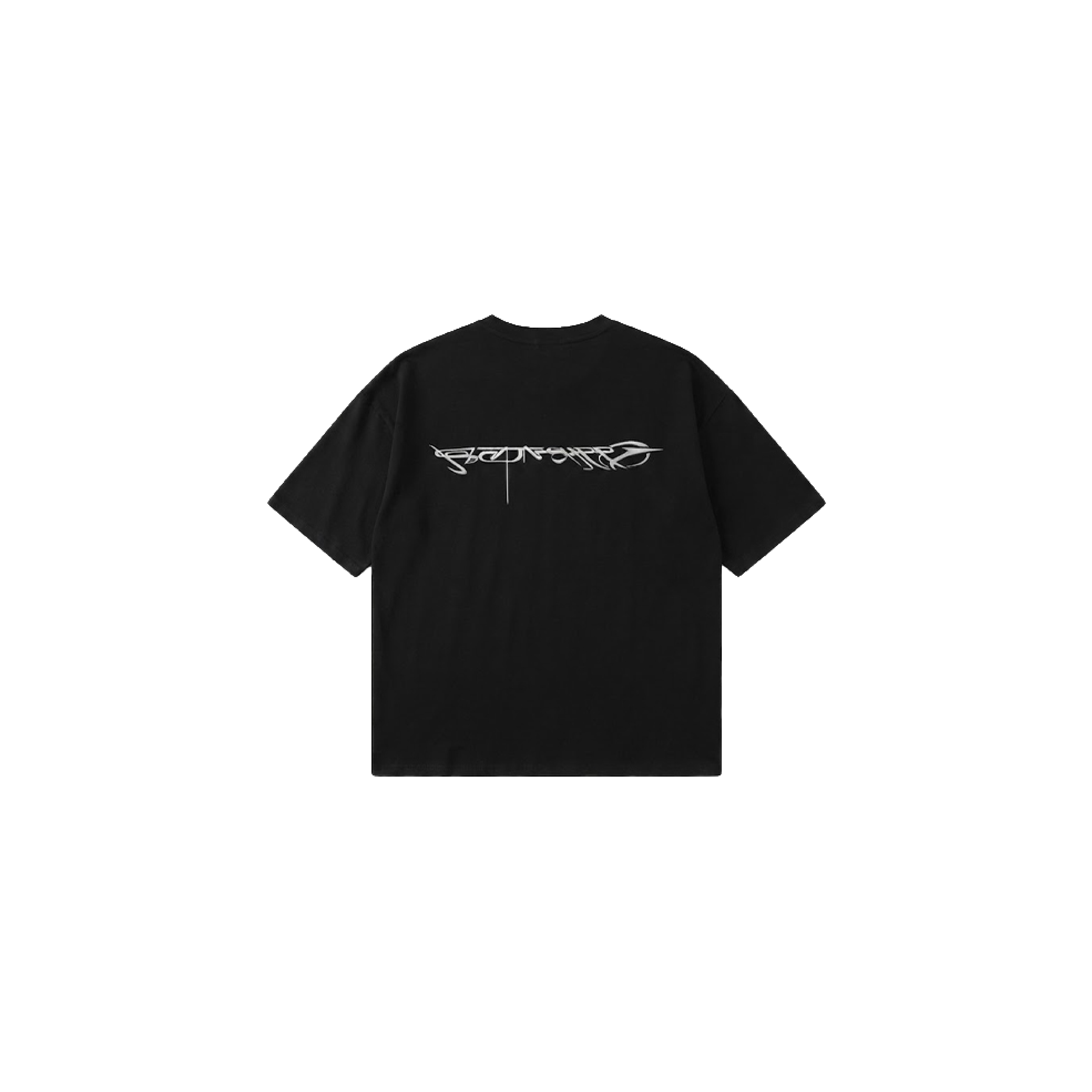 Jobdatasheet D43 Gray Unique Graphic Embroidered Tee