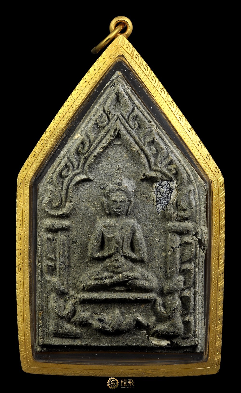Khunphean Phong Phrai Phim Klang Khi Kuman with hand Yant—LP Channam Wat ChinWararam BE2568