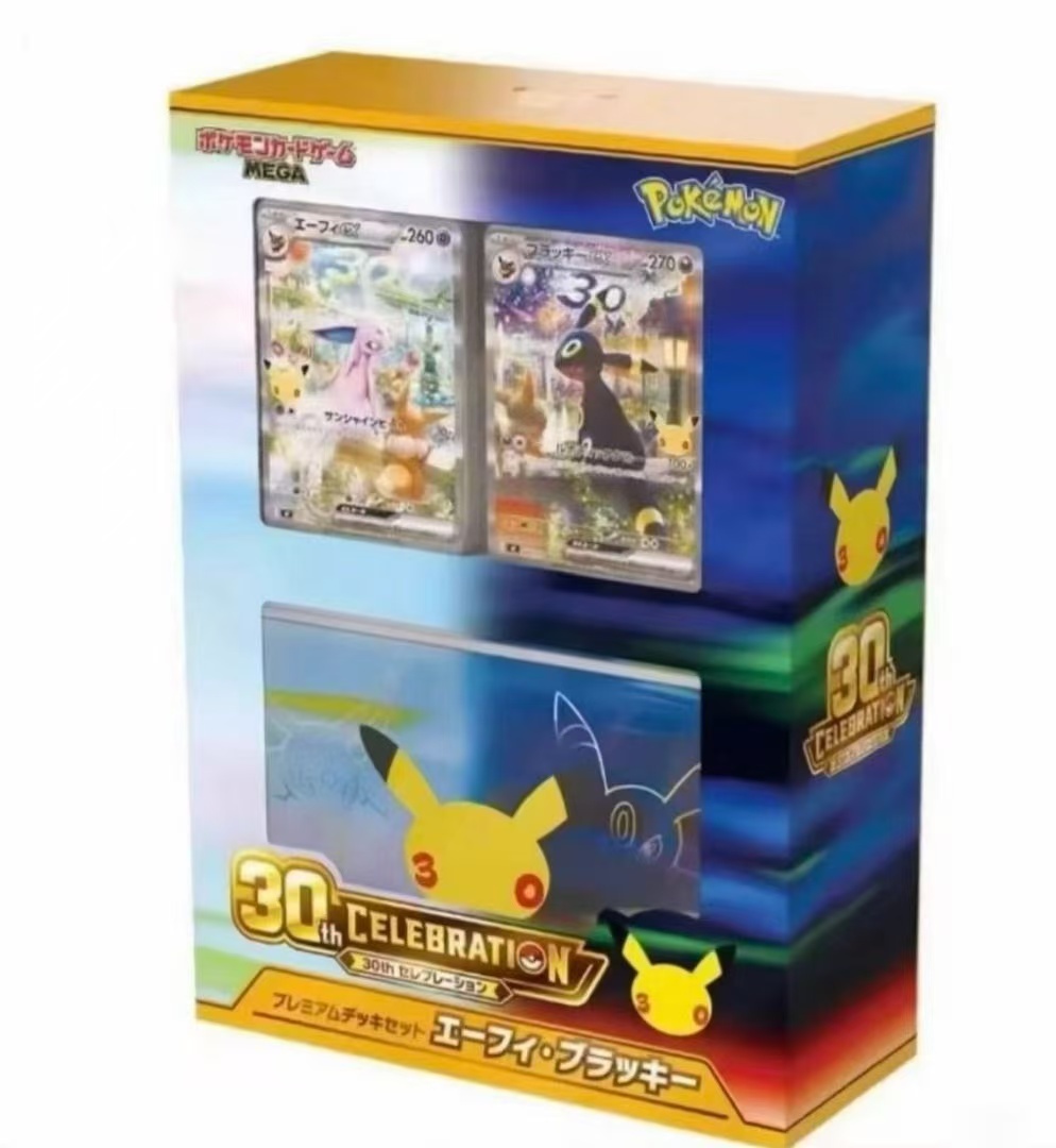 Pokemon PTCG M6a 30th Celebration Premium Deck Set Japanese Version 寶可夢 30 周年 日版