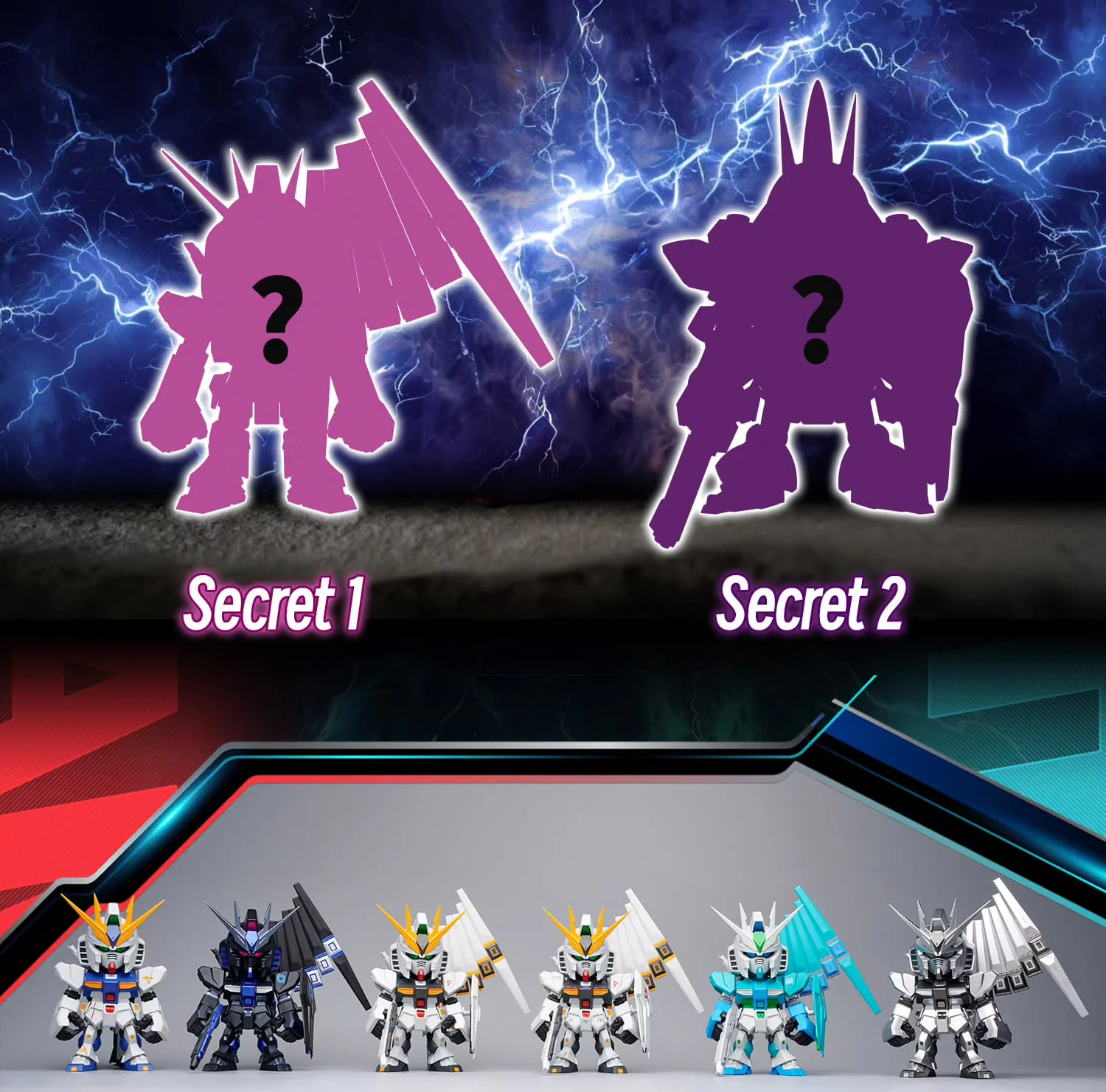 Bandai - [QMSV mini] Hi-Nu 高達 (BOX OF 8)