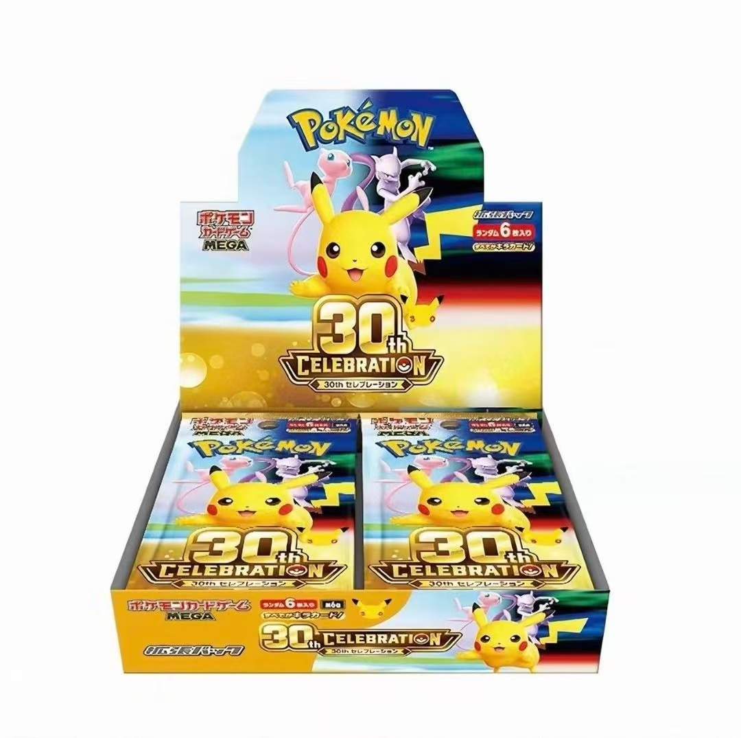 Pokemon PTCG 30th Celebration M6a Japanese Version Booster 寶可夢 30 周年 日版