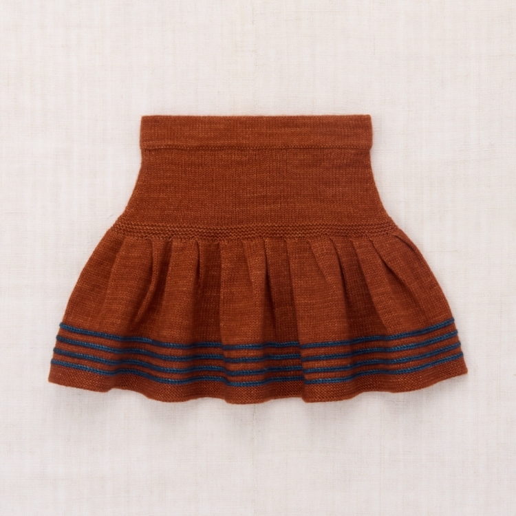 Misha & Puff 下擺條紋撞色針織裙 Judy Skirt - Sabi