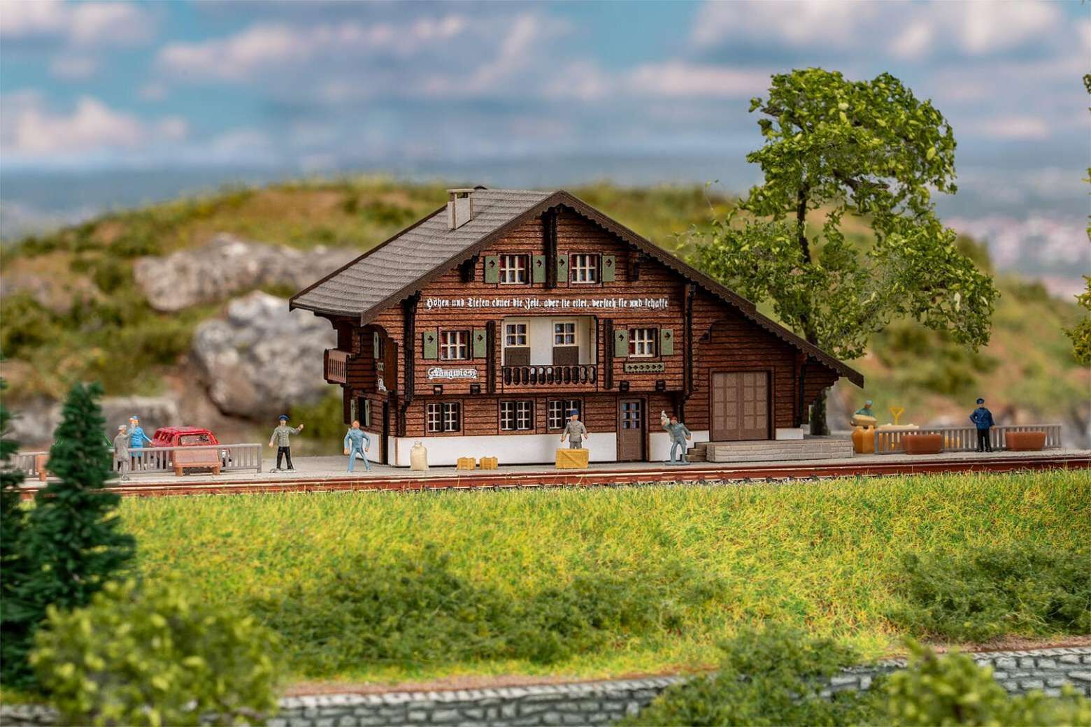 Faller 282702 Z scale Langwies Station