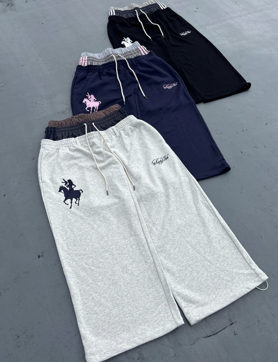 Ninety Club Logo Triple Layered Sweat pants