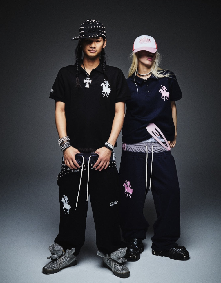 Ninety Club Logo Triple Layered Sweat pants
