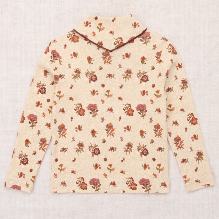 Misha & Puff 秋分花卉領結長袖上衣 Scout Top - String/Antique Rose Holyoke Floral