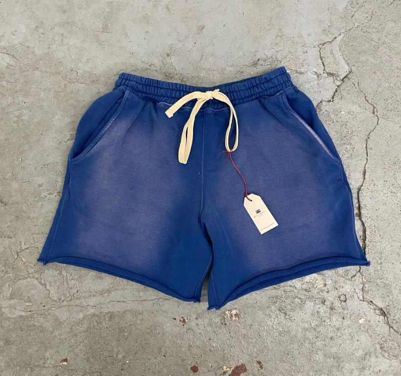 [現貨]MOOJIMOOJI SWEAT SHORTS | AGED BLUE