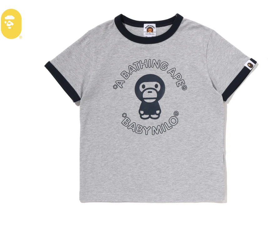 【BAPE童裝】0718發售BABY MILO TRIM TEE