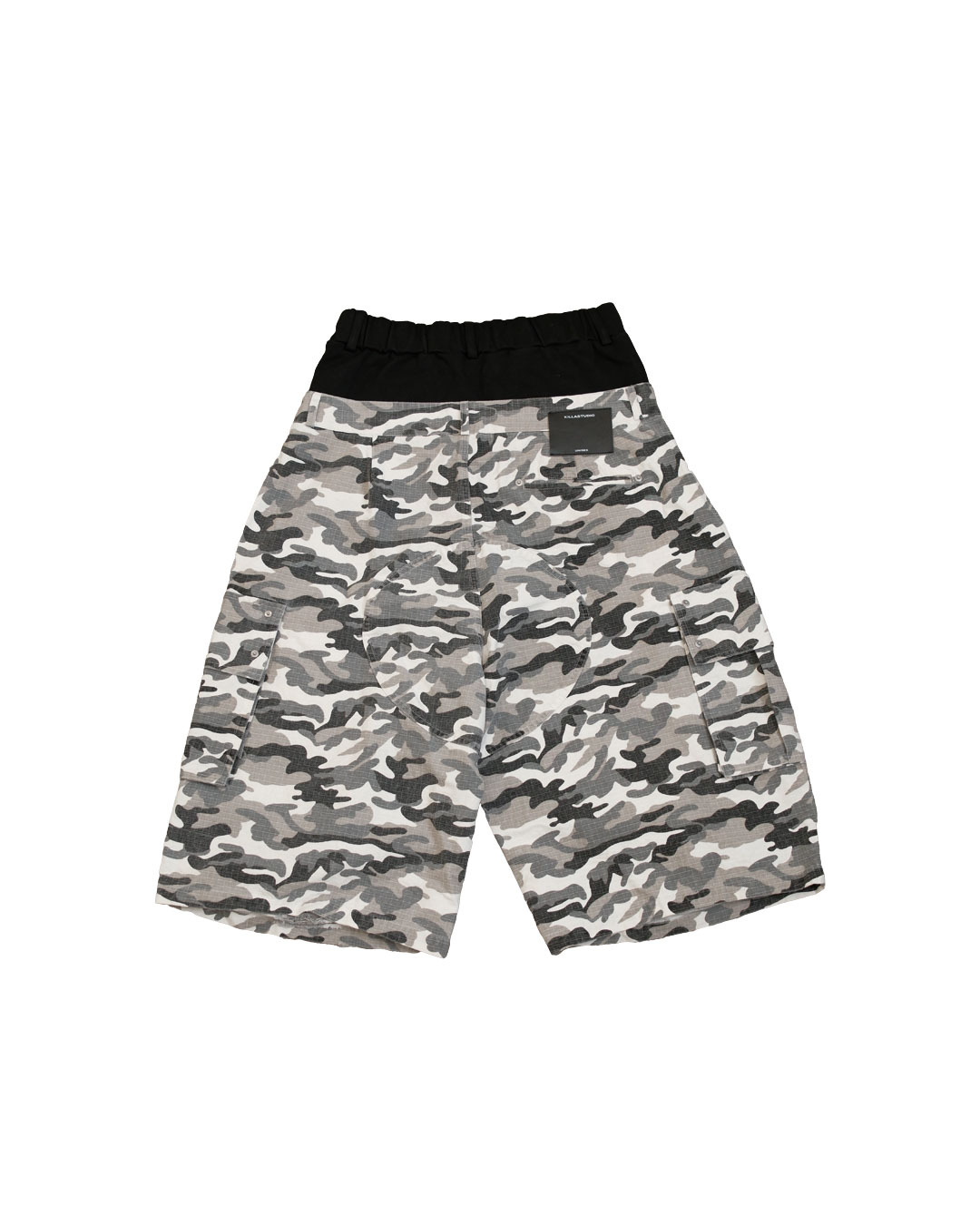 【車庫服飾】FASHION KILLASYSTEM STAR BADGE CAMO CROPPED PANTS