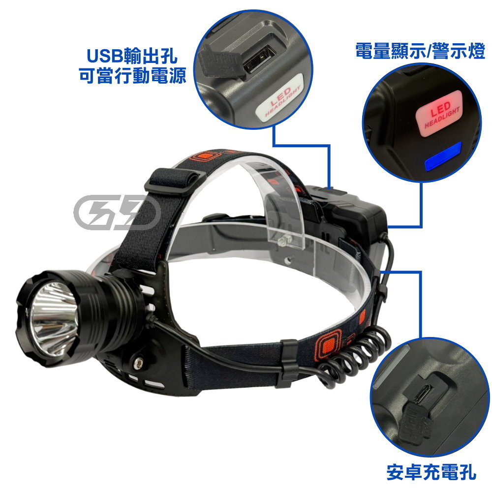 XQ219 LED定焦頭燈 晶典光電