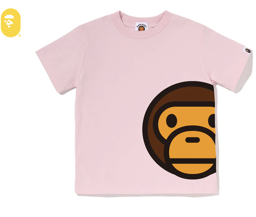 【BAPE童裝】0718發售SIDE BIG MILO TEE