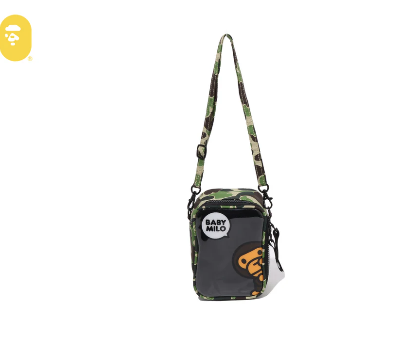 【BAPE兒童配件】0718發售ABC CAMO BABY MILO POUCH