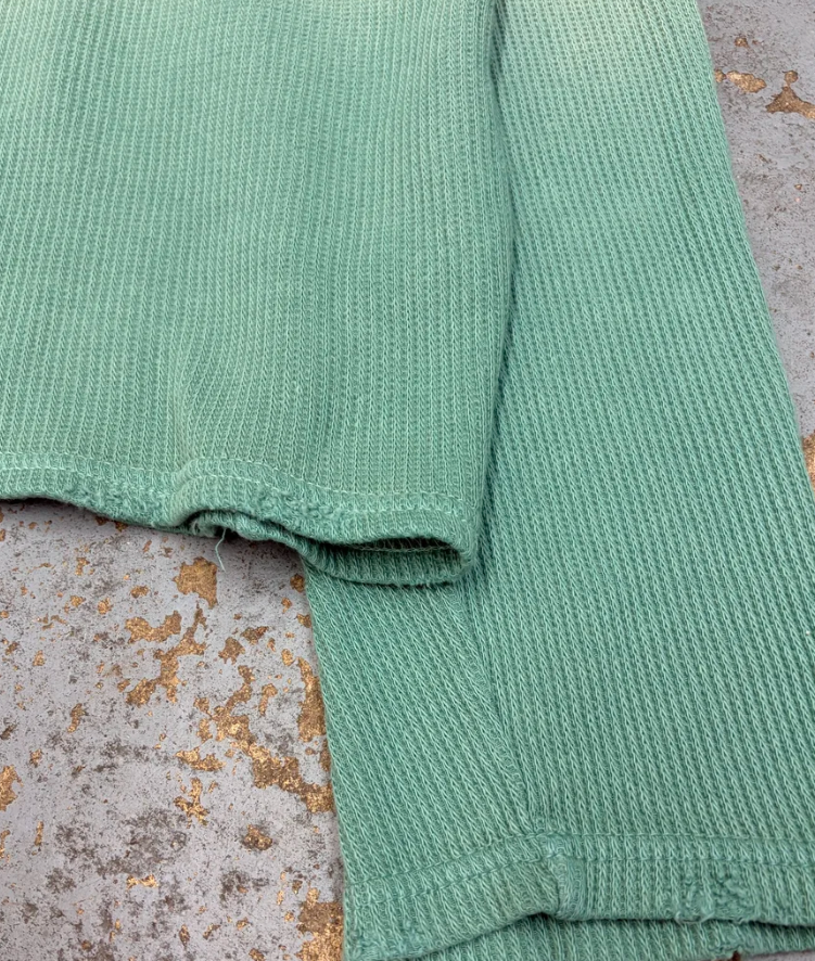 [現貨]MOOJIMOOJI OVERSIZED CROP WAFFLE KNIT | AGED SEAFOAM