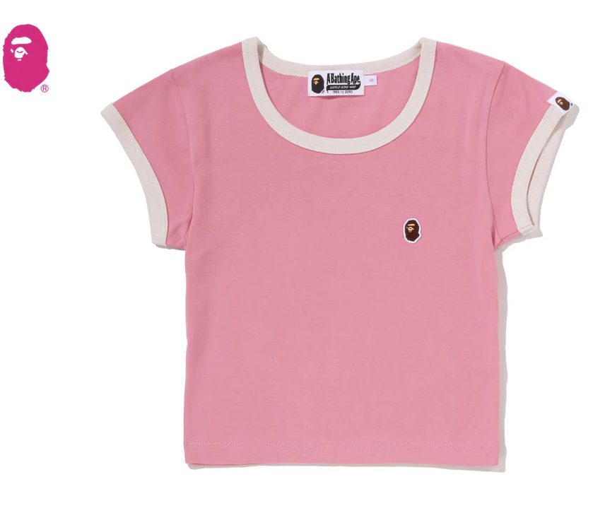 【BAPE女生】0718發售APE HEAD ONE POINT CROPPED TEE