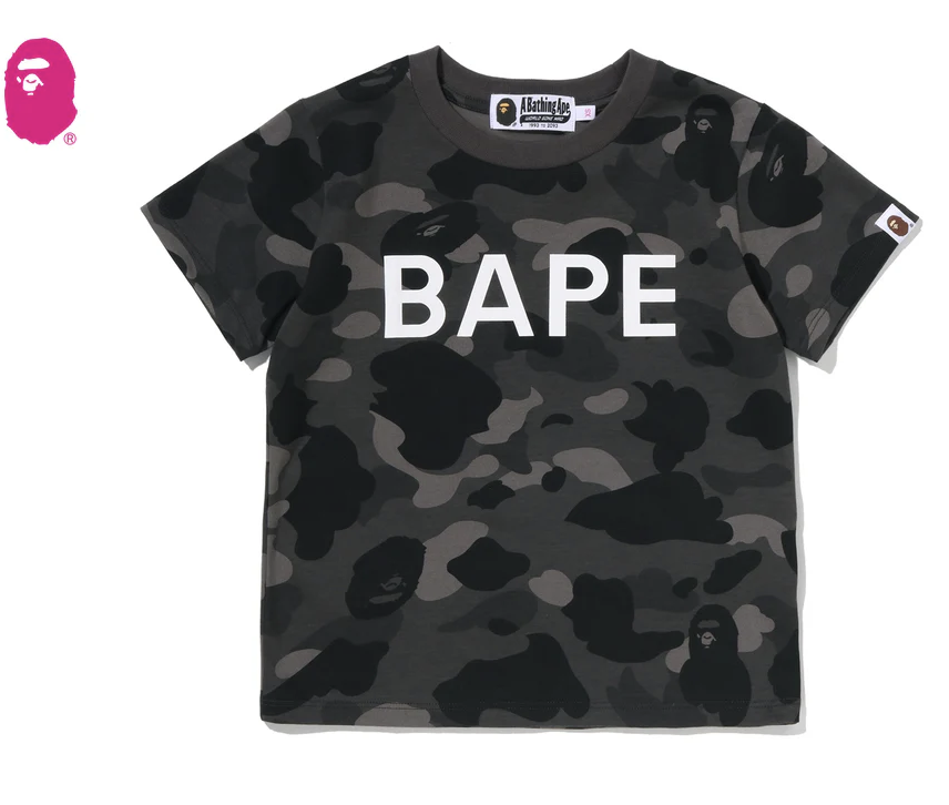 【BAPE女生】0718發售BAPE LOGO COLOR CAMO SLIM TEE
