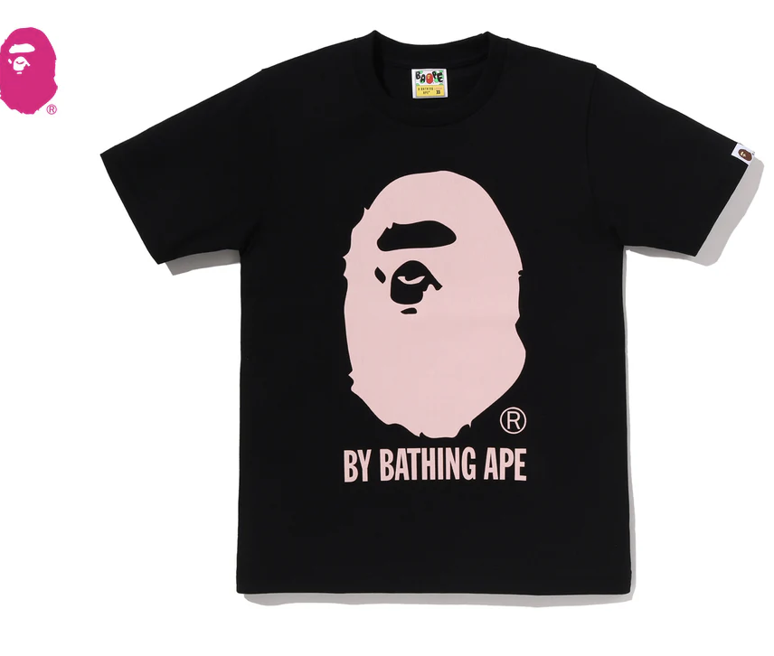 【BAPE女生】0718發售 正反面COLOR DENIM BY BATHING APE TEE