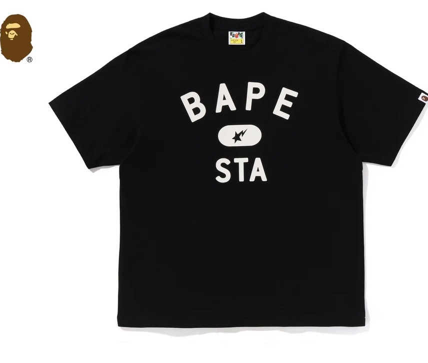 【BAPE男生】0718發售 寬版 BAPE STA COLLEGE RELAXED FIT TEE #2