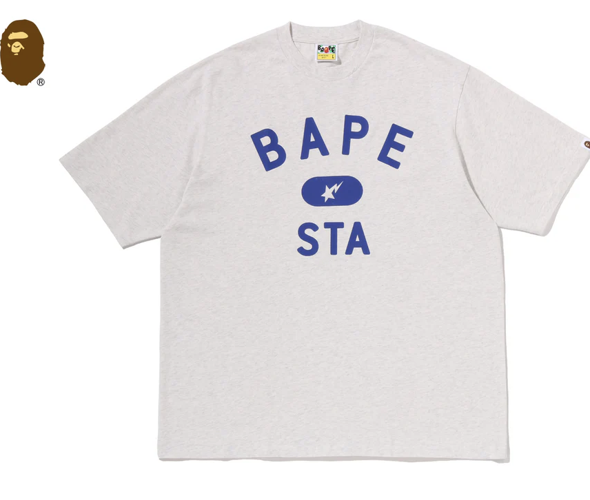 【BAPE男生】0718發售 寬版 BAPE STA COLLEGE RELAXED FIT TEE #2