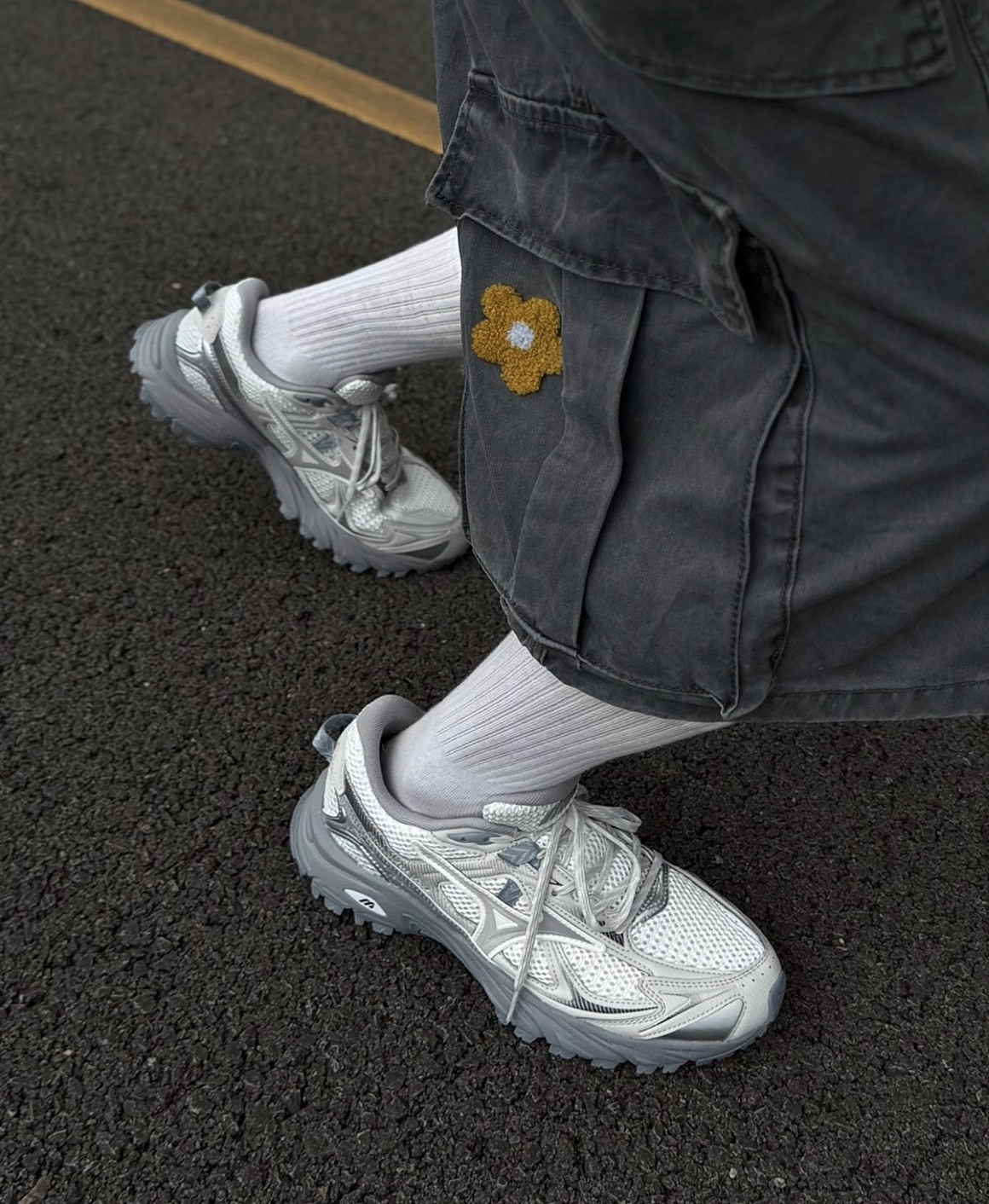 【OWN】Mizuno Fiyi TL V2 慢跑鞋 復古 休閒 透氣 運動 球鞋 國外限定 男女通用 冷灰