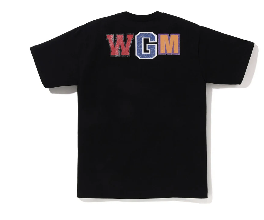 【BAPE男生】0718發售 亮光印刷GLITTER SHARK TEE