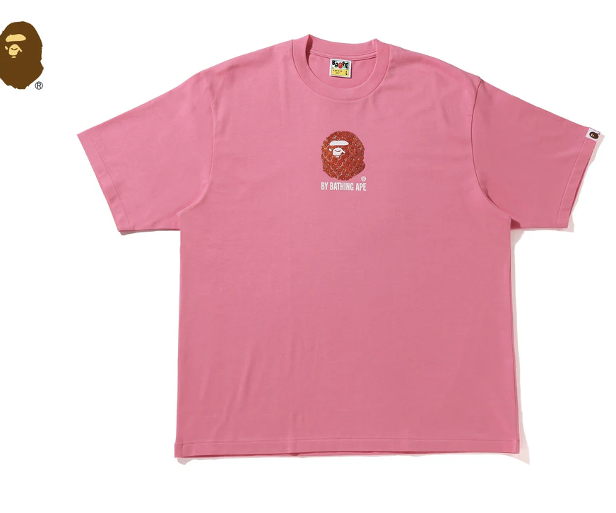 【BAPE男生】0718發售 寬版 STRAWBERRY BY BATHING APE RELAXED FIT TEE
